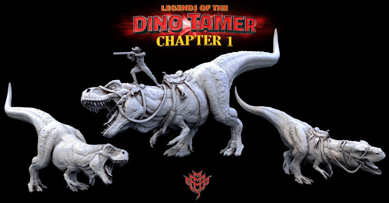 Legends of the Dino Tamer: Chapter One Miniatures (Full Set) | Fantasy Miniature | Mini Monster Mayhem TabletopXtra