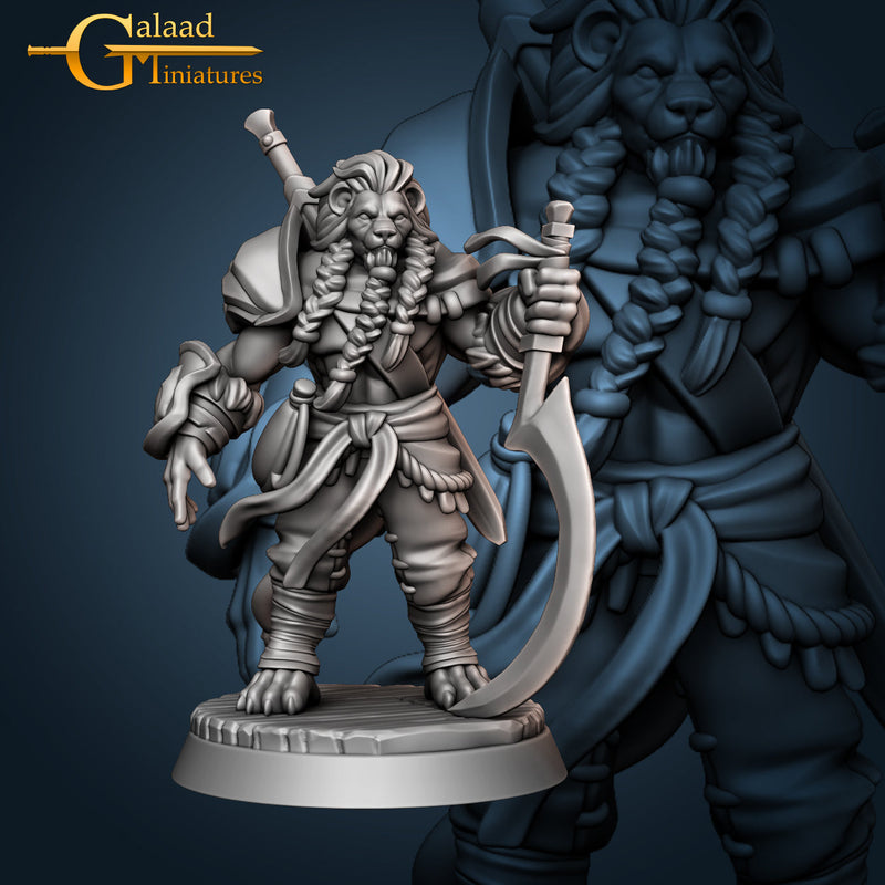 Leonin A | Festival Performers | Fantasy Miniature | Galaad Miniatures TabletopXtra