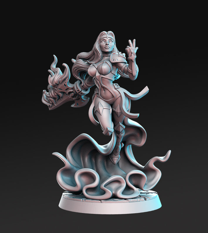 Levita | A Light in the Dark | Fantasy Miniature | RN Estudio TabletopXtra