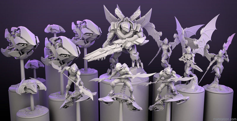 Lightning Squad Miniatures | Darel | Matstation TabletopXtra