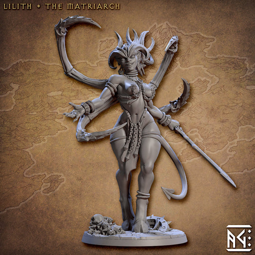 Lilit the Matriarch | The Demon King's Spawn | Fantasy D&D Miniature | Artisan Guild TabletopXtra