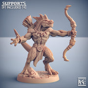 Lizard Men Miniatures | Goldmaw Lizards | Fantasy D&D Miniature | Artisan Guild TabletopXtra
