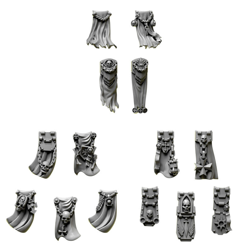 Loin Cloths | Eternal Pilgrims | Conversion Bits For 28mm 32mm Sci-fi Marines