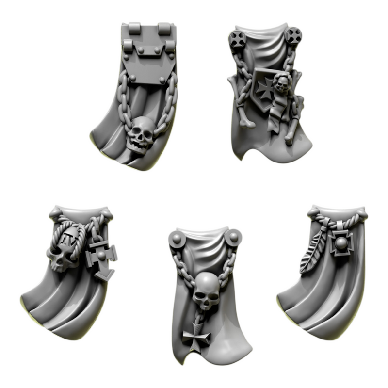 Loin Cloths | Eternal Pilgrims | Conversion Bits For 28mm 32mm Sci-fi Marines