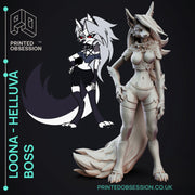 Loona (150mm) | Helluva Boss | Fantasy Miniature | Printed Obsession TabletopXtra