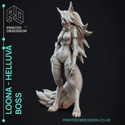 Loona (150mm) | Helluva Boss | Fantasy Miniature | Printed Obsession TabletopXtra