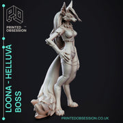 Loona (150mm) | Helluva Boss | Fantasy Miniature | Printed Obsession TabletopXtra