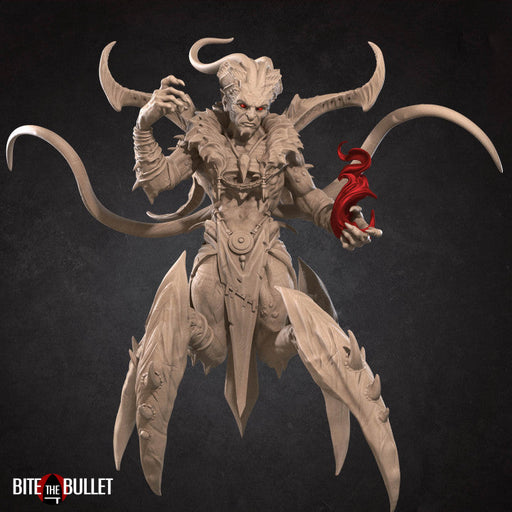 Lord of Destruction | Bullet Hell Demons | Fantasy Miniature | Bite the Bullet TabletopXtra