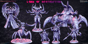 Lord of Destruction Miniatures (Full Set) | Fantasy Miniature | RN Estudio TabletopXtra