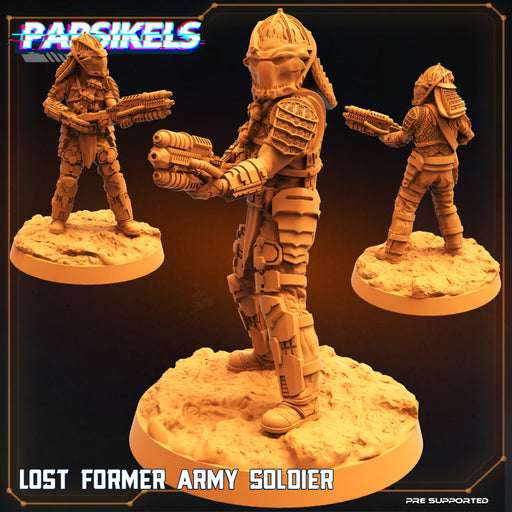 Lost Former Army Soldier | Sci-Fi Specials | Sci-Fi Miniature | Papsikels TabletopXtra
