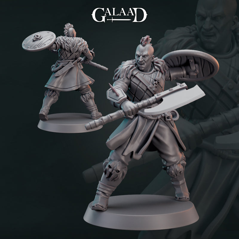 Norse Fighter Miniatures | Fantasy Miniature | Galaad Miniatures