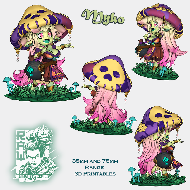 Goblin Mage Myko | Team Gobettes | Ronin Arts Workshop