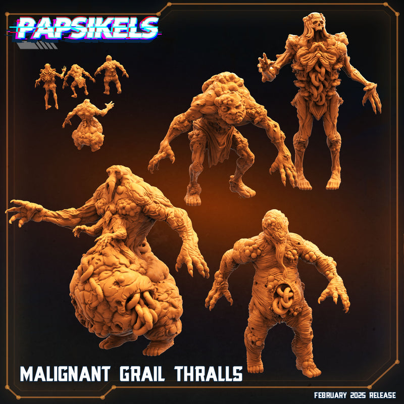 Malignant Grail Thrall Miniatures | Papsikels
