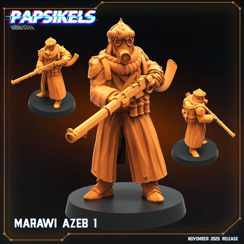 Marawi Azebs Miniatures | Trench Grimdark | Papsikels