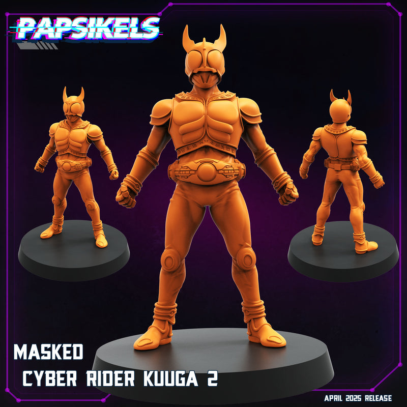 Masked Cyber Rider Kuuga Miniatures | Cyberpunk | Papsikels