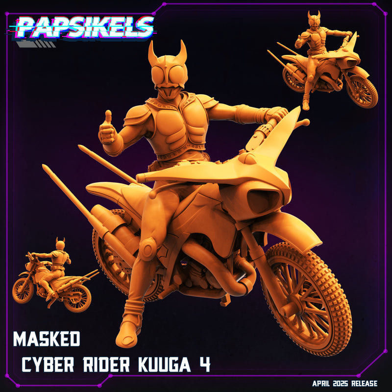 Masked Cyber Rider Kuuga Miniatures | Cyberpunk | Papsikels