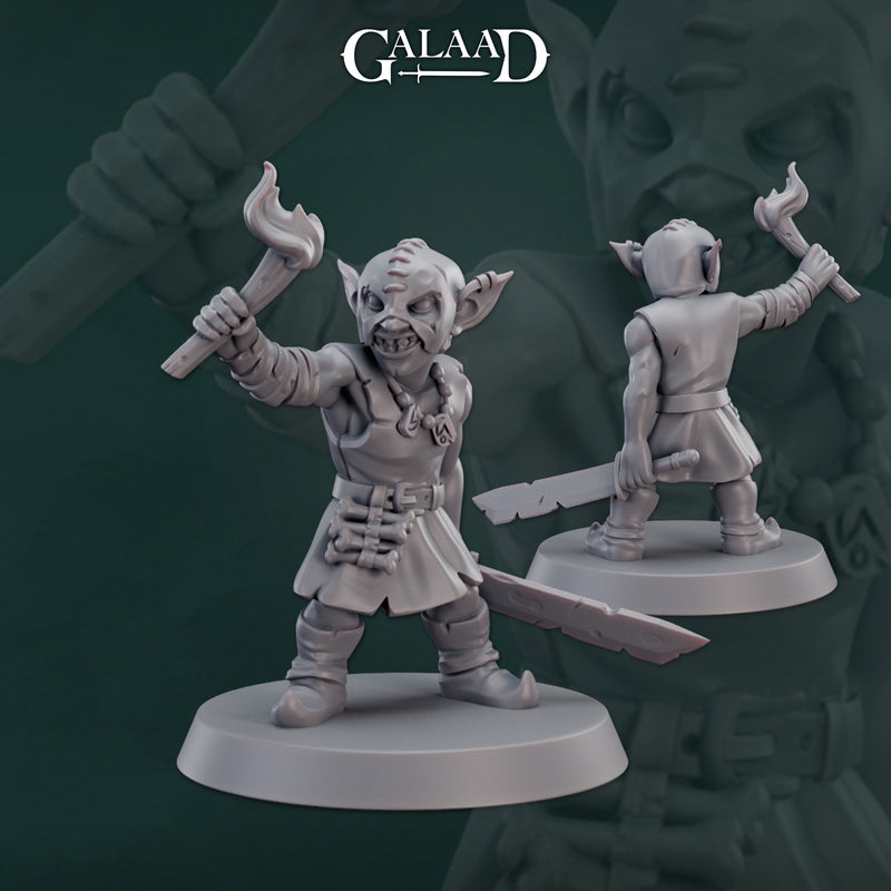Goblins Vol 2 Miniatures (Full Set) | Fantasy Miniature | Galaad Miniatures
