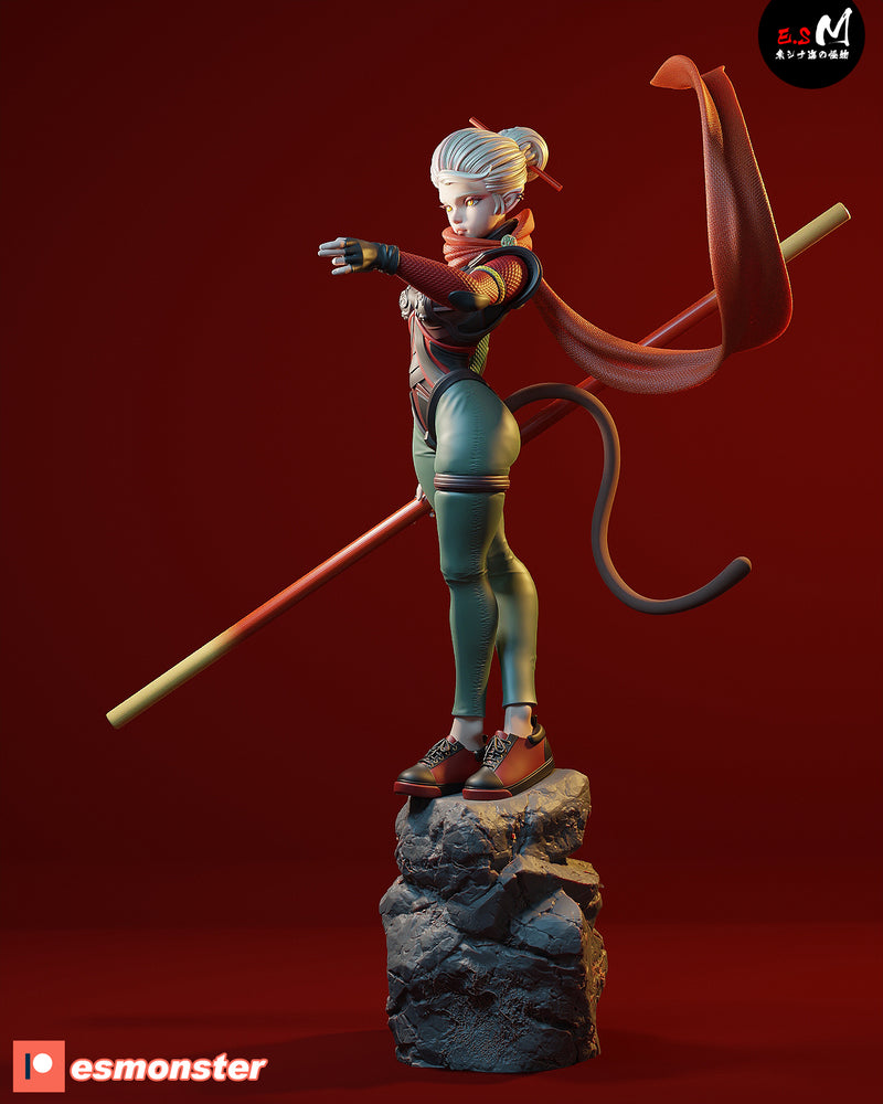 Monkey King | Pin-Up Statue Fan Art Miniature Unpainted | E.S Monster