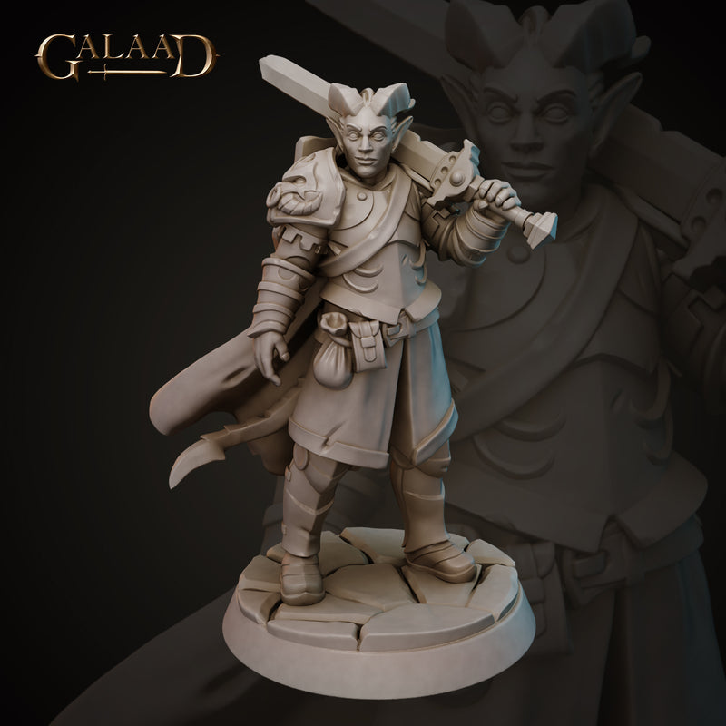 Tiefling Miniatures | Fantasy Miniature | Galaad Miniatures