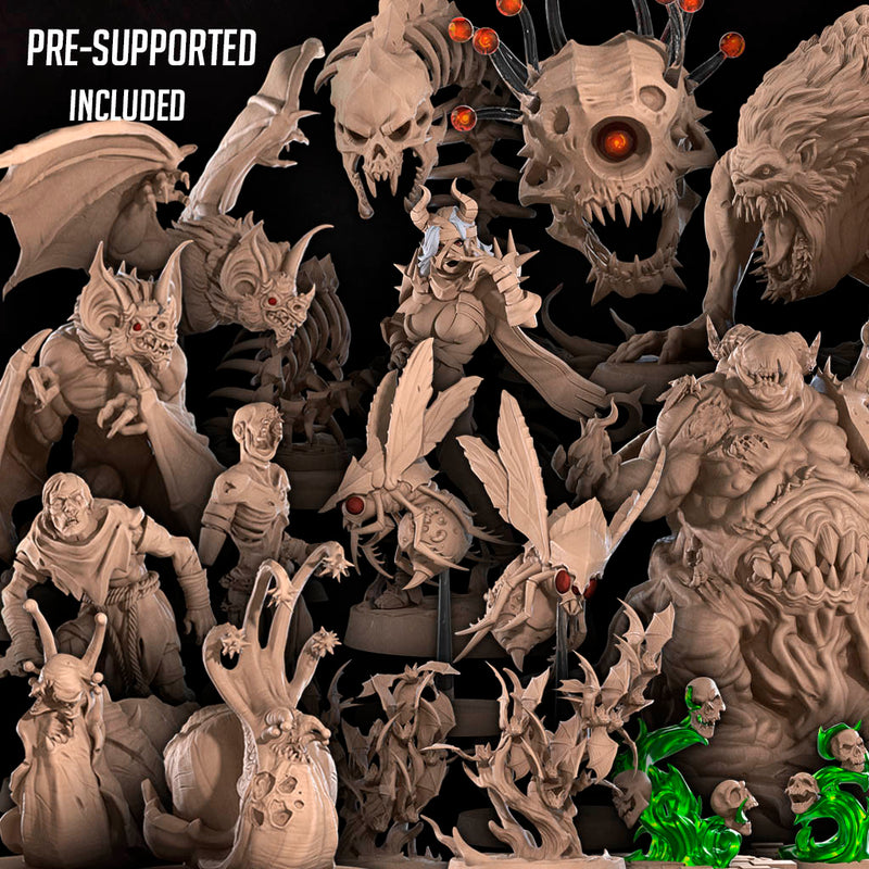 Encounters Undead Miniatures | Tabletop Fantasy Miniatures | BTB