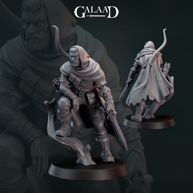 Forest Ranger Miniatures | Fantasy Miniature | Galaad Miniatures