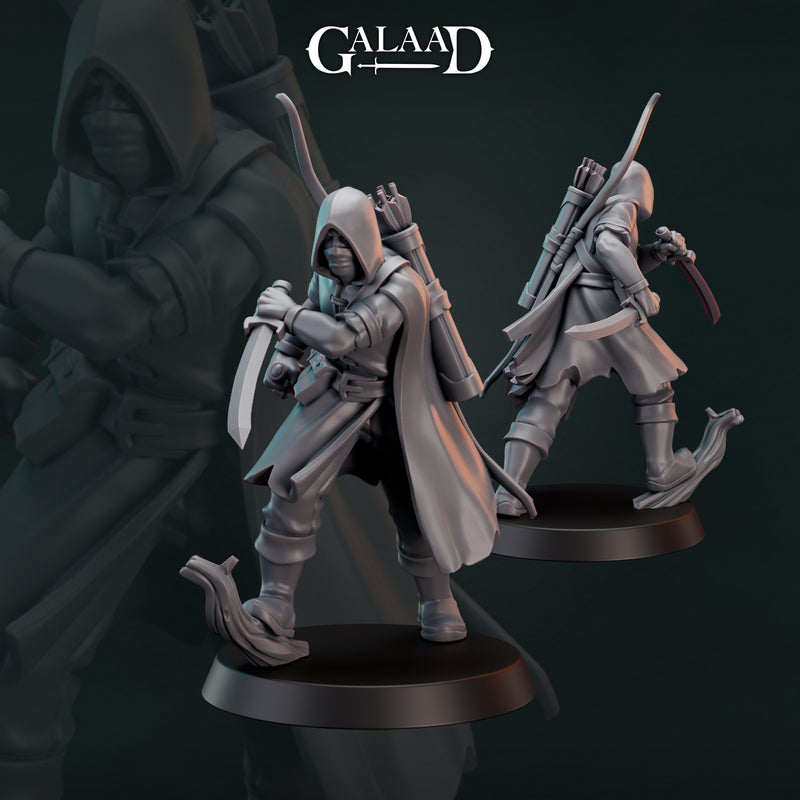 Forest Ranger Miniatures | Fantasy Miniature | Galaad Miniatures
