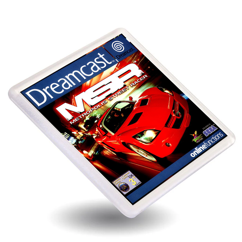 Retro Gaming Box Art Gift Coasters - Dreamcast Best Sellers