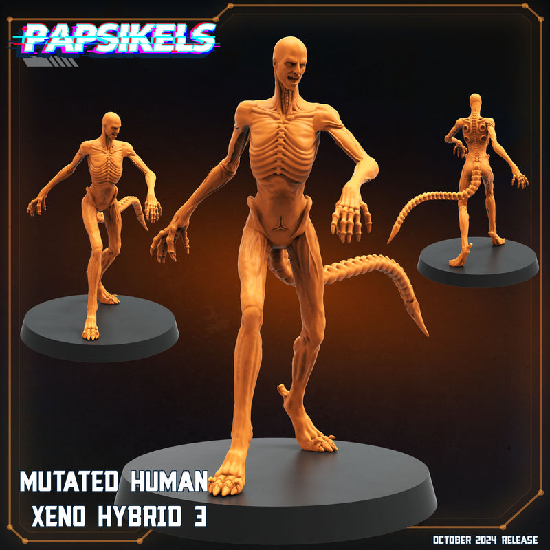 Mutated Human Hybrid Miniatures | Aliens Vs Humans X Scavenger | Papsikels