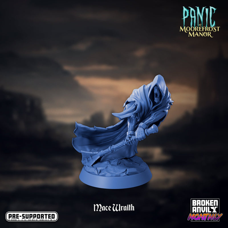 Mace Wraith | Panic at Moorefrost Manor | Tabletop RPG Miniature TabletopXtra