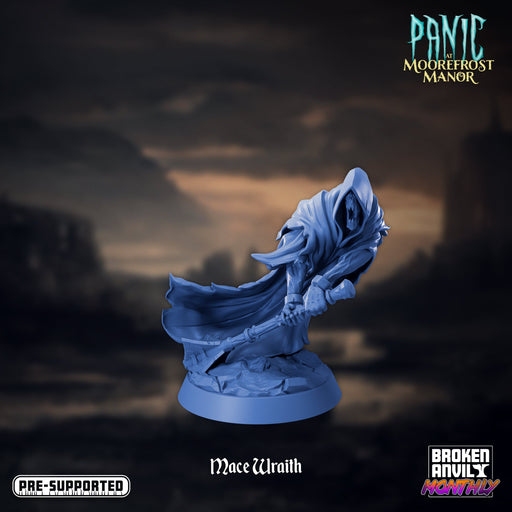 Mace Wraith | Panic at Moorefrost Manor | Tabletop RPG Miniature TabletopXtra