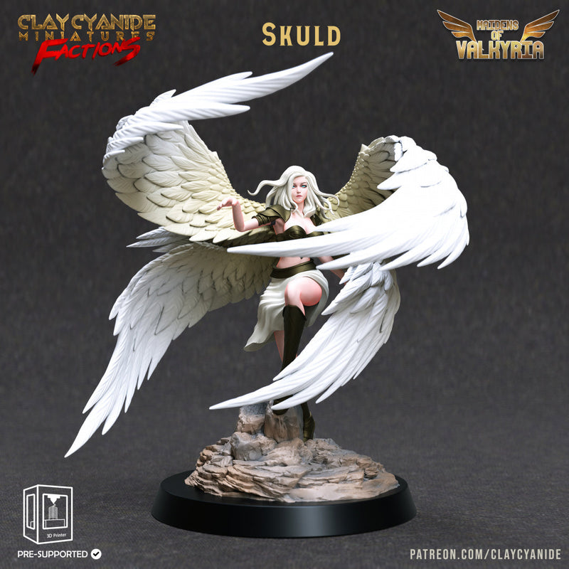 Maidens of Valkyria Miniatures (Full Set) | Fantasy Miniature | Clay Cyanide TabletopXtra