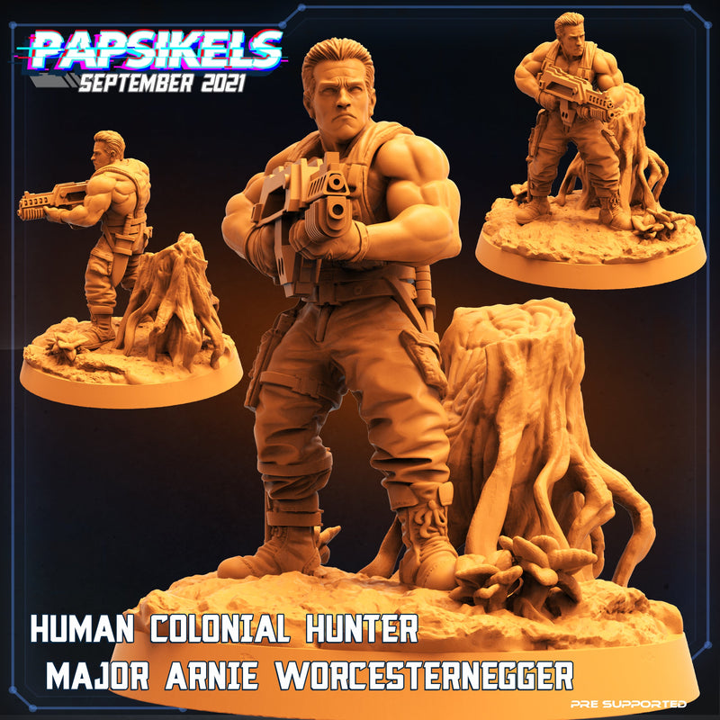 Human Miniatures | Skull Hunters Vs Exterminators II | Sci-Fi Miniature | Papsikels