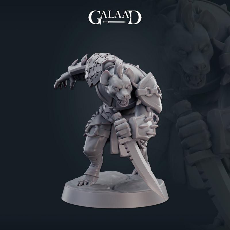 Gnoll Clan Miniatures | Fantasy Miniature | Galaad Miniatures