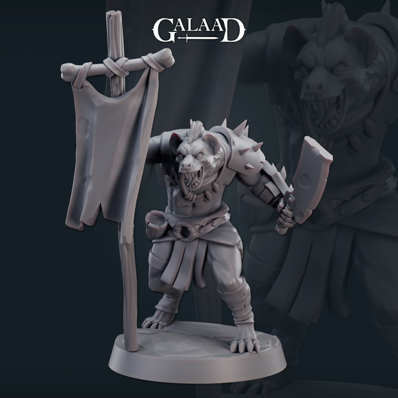 Gnoll Clan Miniatures | Fantasy Miniature | Galaad Miniatures