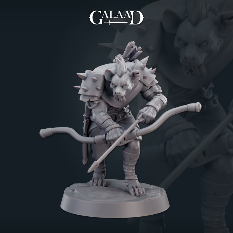 Gnoll Clan Miniatures | Fantasy Miniature | Galaad Miniatures