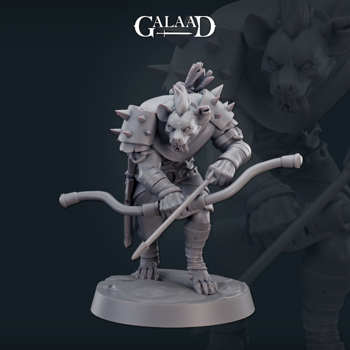 Gnoll Clan Miniatures (Full Set) | Fantasy Miniature | Galaad Miniatures