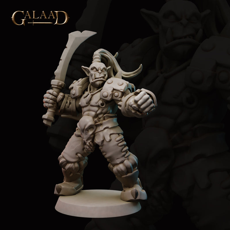 Tribal Orcs Clan Miniatures | Fantasy Miniature | Galaad Miniatures