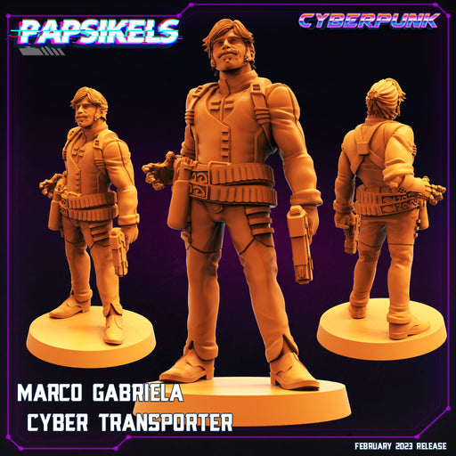 Marco Gabriela Cyber Transporter | Cyberpunk | Sci-Fi Miniature | Papsikels TabletopXtra
