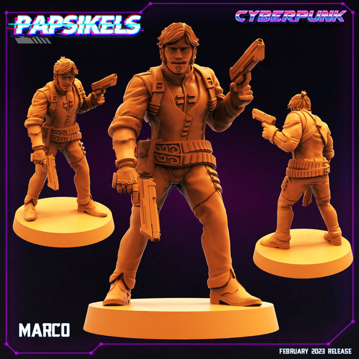 Marco Gabriela | Cyberpunk | Sci-Fi Miniature | Papsikels TabletopXtra