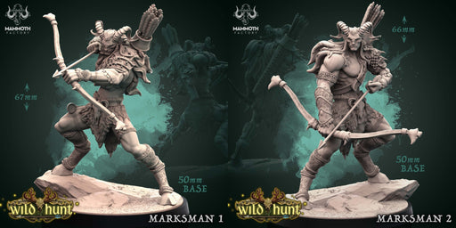 Marksman Miniatures | Wild Hunt | Fantasy Tabletop Miniature | Mammoth Factory TabletopXtra
