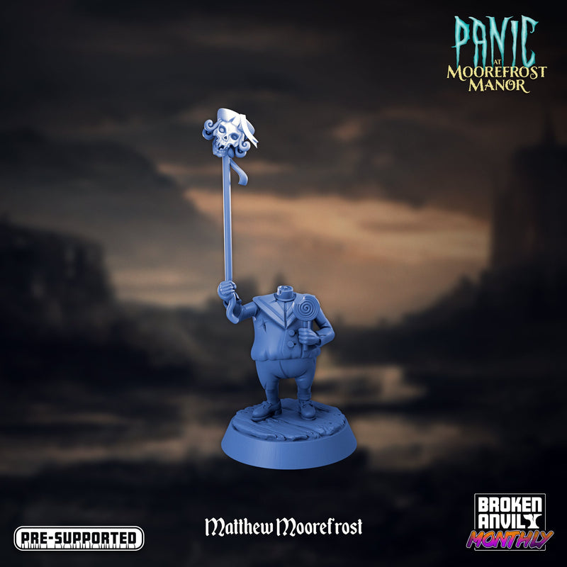 Matthew Moorefrost | Panic at Moorefrost Manor | Tabletop RPG Miniature TabletopXtra