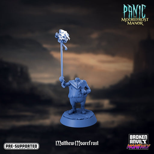 Matthew Moorefrost | Panic at Moorefrost Manor | Tabletop RPG Miniature TabletopXtra