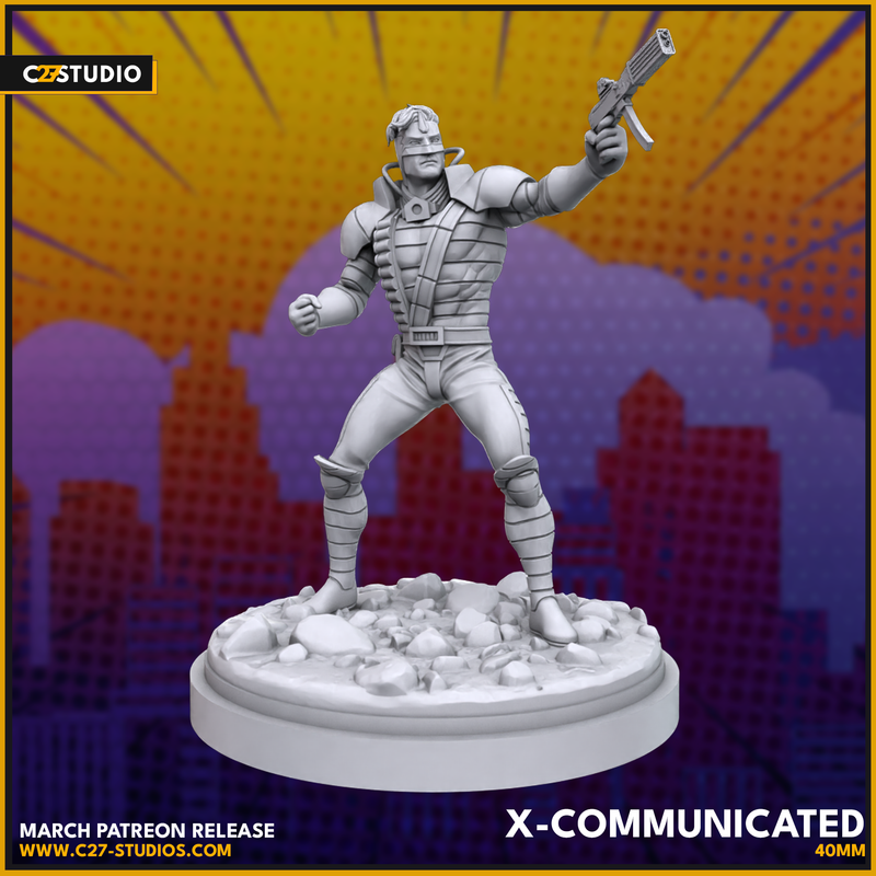 X-Communicated | Heroes | Sci-Fi Miniature | C27 Studio