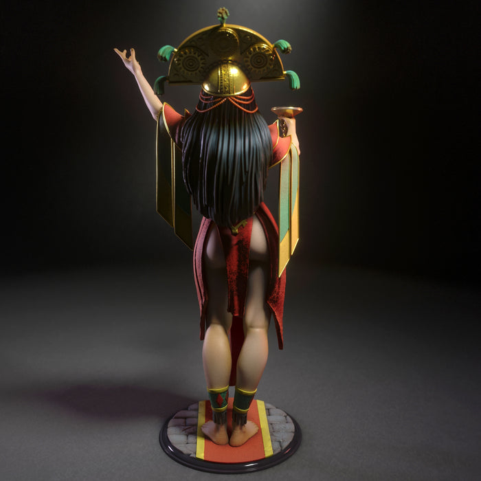 Mayara | Pin-Up Statue Fan Art Miniature Unpainted | Torrida Minis