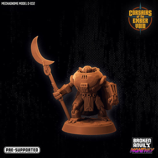 Mechagnome Model D-032 | Corsairs of the Ember Void | Tabletop RPG Miniature TabletopXtra