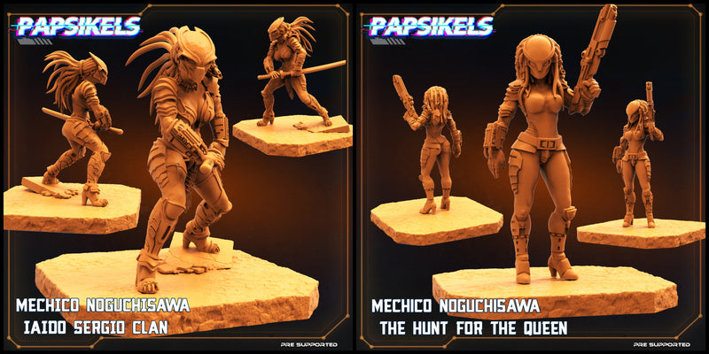 Mechico Noguchisawa Miniatures | Omegas Space Rambutan Expedition | Sci-Fi Miniature | Papsikels TabletopXtra