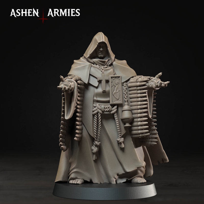 Ammo Monk Bleeding Procession Miniatures | Trench Grimdark | Ashen Armies