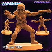 Meta Man Miniatures | Law Upholders Vol 2 | Sci-Fi Miniature | Papsikels TabletopXtra