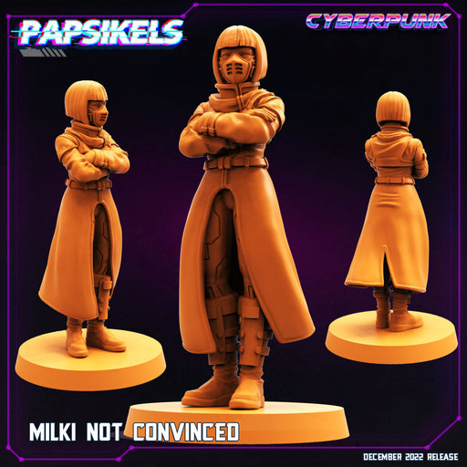 Milki Not Convinced | Cyberpunk | Sci-Fi Miniature | Papsikels TabletopXtra
