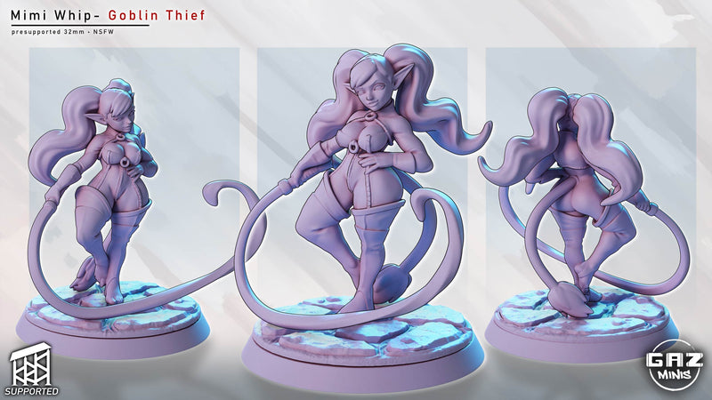 Goblin Thief Mimi | Fantasy Pin-Up | Gaz Minis
